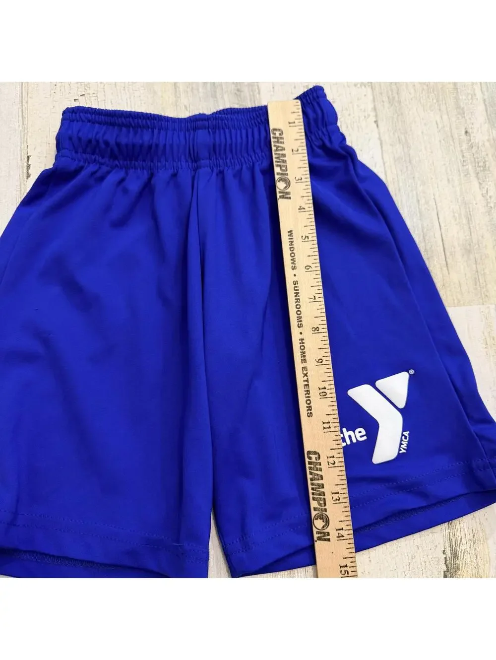 Boys Small Youth 9-10Y Adidas Blue Athletic Shorts